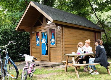 Cabane de randonneur pour 4 personnes en Campine belge