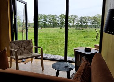 Knus tiny house met hottub (5p) in de natuur - 8