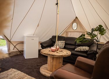 Glamplodge met privé sanitair in Friesland - 5