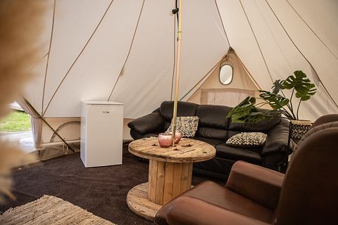 Glamplodge met privé sanitair in Friesland - 5
