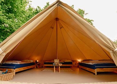 Glamping Bell tent on nice estate - 4