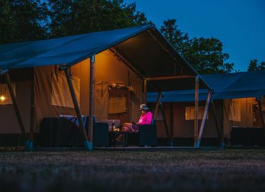 Safari tent for 5 persons in Brabant - 2