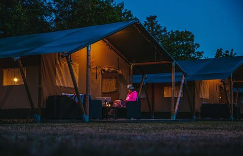 Safari tent for 5 persons in Brabant - 2