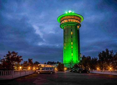 Nuitée dans un château d'eau à Zwolle - 2