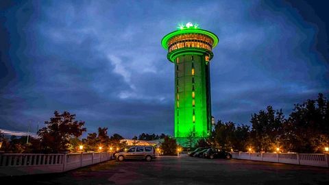 Nuitée dans un château d'eau à Zwolle - 2