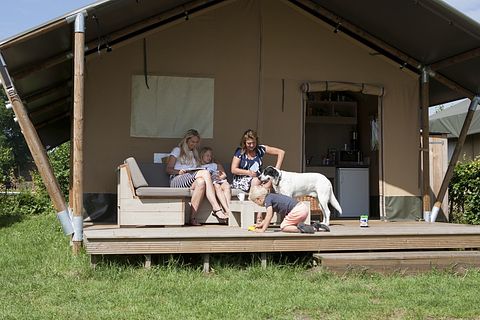 Safaritent (6p) met badkamer en keuken - 2