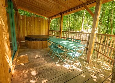 Boomhut (4p) met hottub in de Ardennen - 2