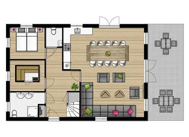 Logement de vacances dans un parc de vacances avec sauna privé - 14