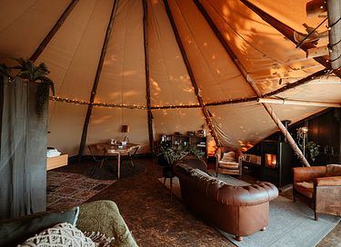 Luxe glampingtent voor 2 personen - 4