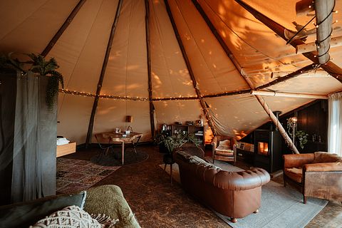 Luxe glampingtent voor 2 personen - 4