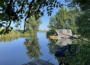 Séjour unique sur un radeau sur la rivière Vecht - 3