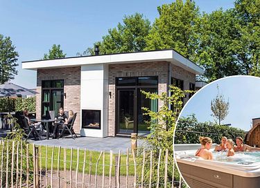 Wellness vakantiehuis (6p) in Brabant - 1