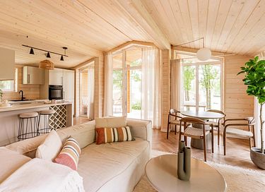 Houten lodge (5p) in mooie omgeving - 16