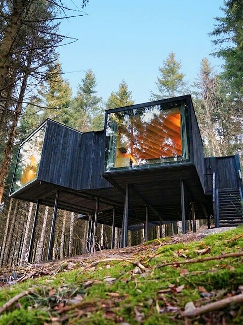 Unieke design cabin met sauna in de Ardennen - 2