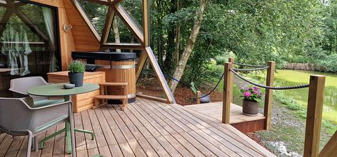 Luxe dome met Noors bad in de Ardennen - 5
