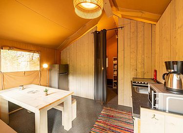 Glamping tent (5p) in Belgian Ardennes - 7