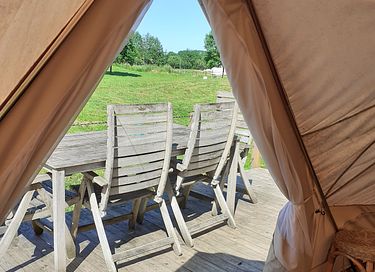 Tinyhouse glamping op minicamping met bistro - 2