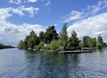 Uniek privé-eiland met tiny house & salonboot - 48
