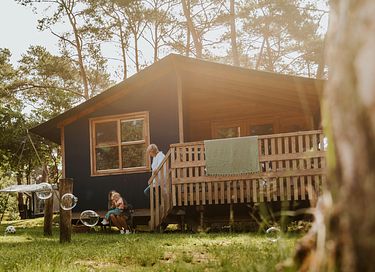 Luxury glamping lodge for the whole family