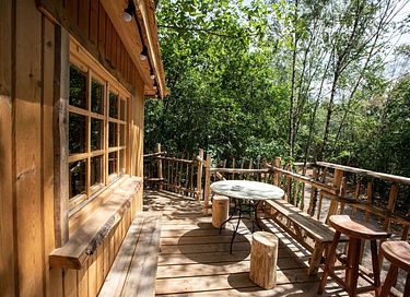 Boomhut met hottub voor het hele gezin - 2