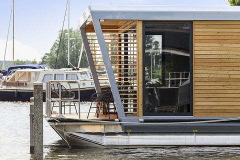 Houseboat in Grou met schitterend uitzicht - 5