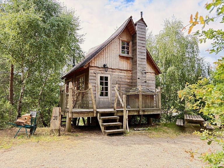 Unique forest cabin with hot tub - 1