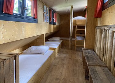 Großes Baumhaus (6p) mit Bad und Küche - 18
