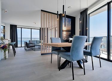 Moderne Wohnung (4p) mit Meerblick