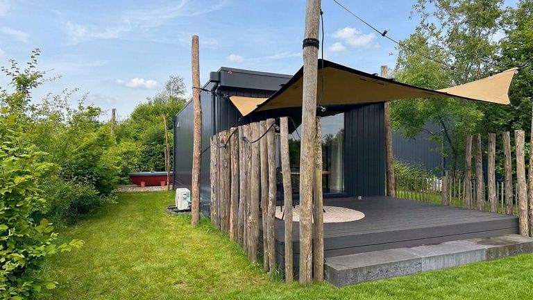 Tiny House met verwarmd buiten ligbad - 1