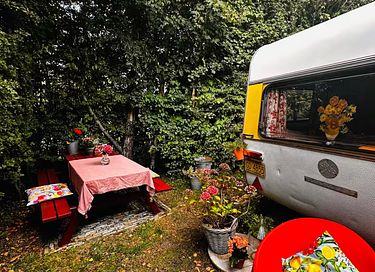 Retro B&B Caravan on a Small Island  - 26