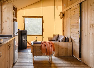 Sfeervolle glampingtent tussen bos en heide - 11