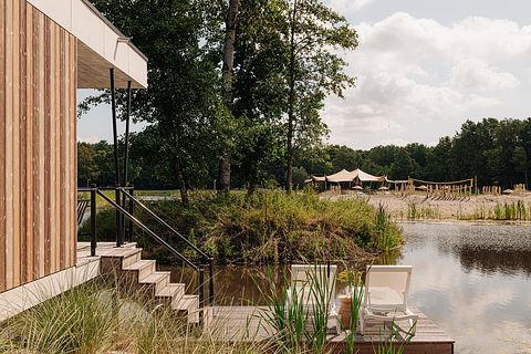 Lodge aan het water met steiger (4p) - 3