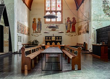 Logement de groupe unique (12p) dans une église - 21