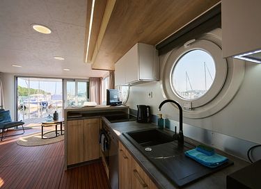 Moderne houseboat met airco - 7