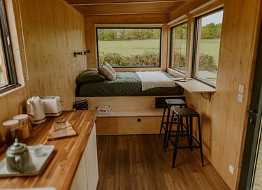 Romantisch Tiny house midden in de natuur - 8
