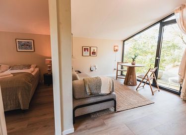 Luxe cabin op de top van een heuvel - 16