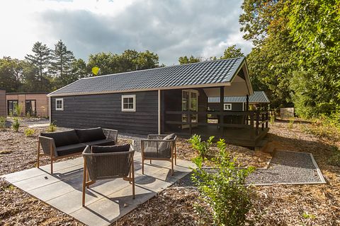 Chalet confortable avec véranda et jacuzzi dans la province de Drenthe - 4