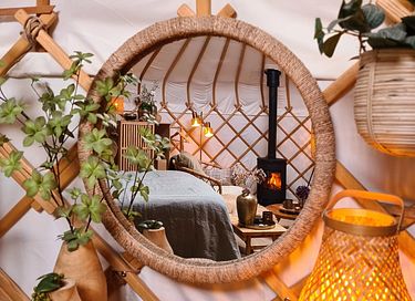 Overnachten in een heerlijke boutique Yurt - 9
