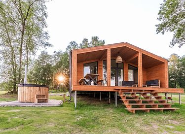 Vakantiehuis met privé hottub en uitzicht