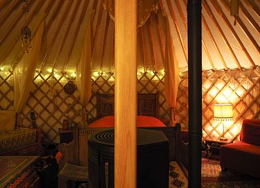 Prachtig ingerichte yurt in Drenthe - 13