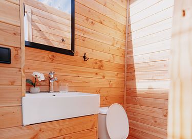 Grote glamping tent met panoramadak  - 6