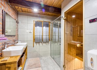 Houten vakantiehuis voor 9 personen met sauna - 16