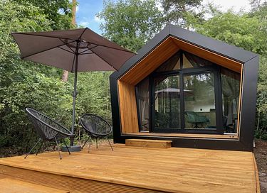 Duurzame design lodge voor 4 personen - 1
