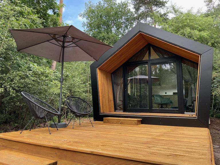 Duurzame design lodge voor 4 personen - 1