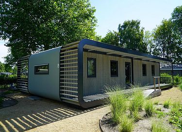 Design tiny house aan het Veluwemeer