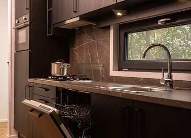Lodge aus Holz mit privatem Whirlpool - 7
