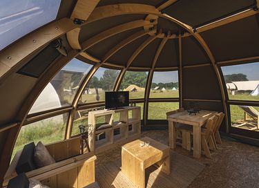 Wellnessdome aan het water met hottub - 5