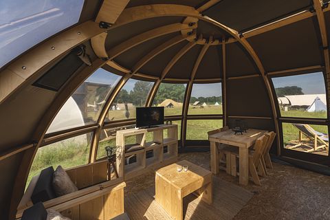 Wellnessdome aan het water met hottub - 5