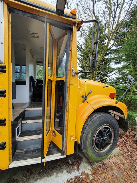 Overnight in an American School Bus - 3