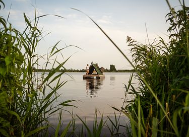 Unique stay on a motorized raft - 1